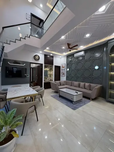 Finished interior from a Foxrun project